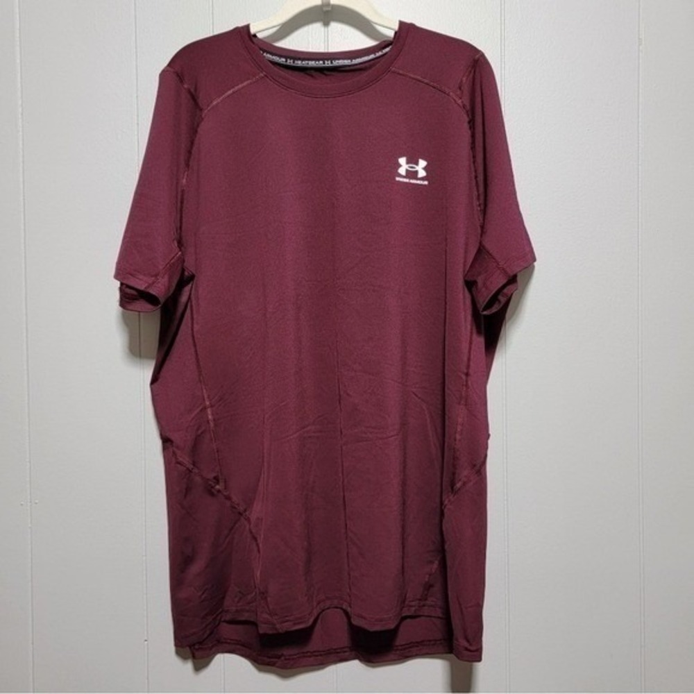 Under Armour‎ Men's Burgundy Short Sleeve Tee NWT